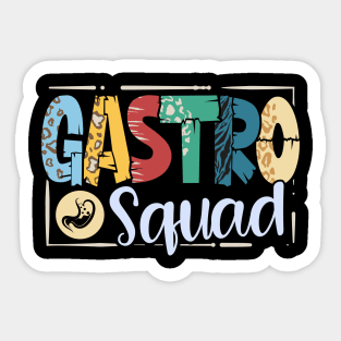 Gastro Squad Gastroenterology Sticker